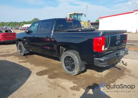 2017 Chevrolet Silverado 1500 2Lz из США, поврежденный, VIN 3GCUKSEC6HG182546